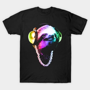 Sloth (Rainbow B-Boy Style) T-Shirt